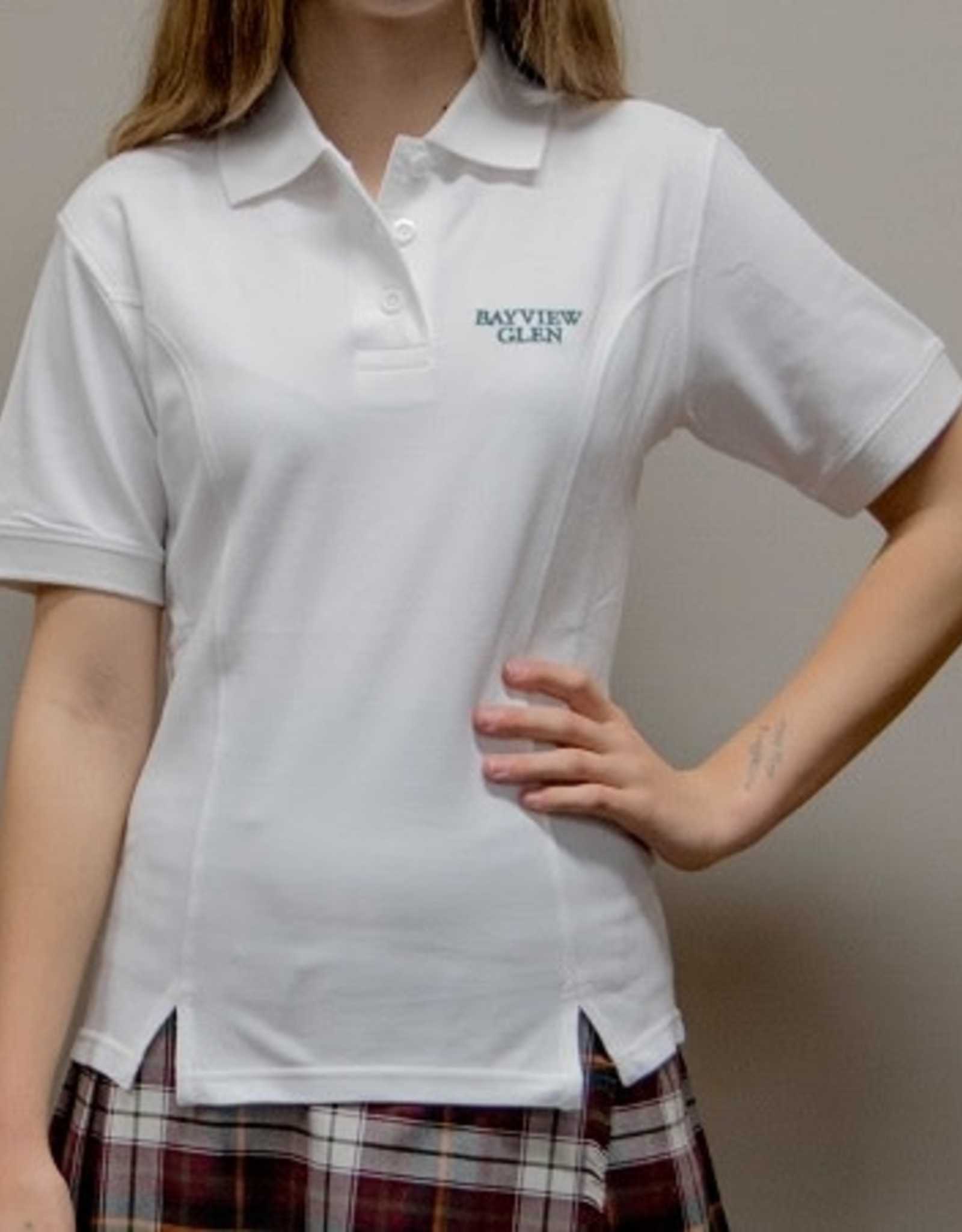 Summer Golf Fitted Green Logo