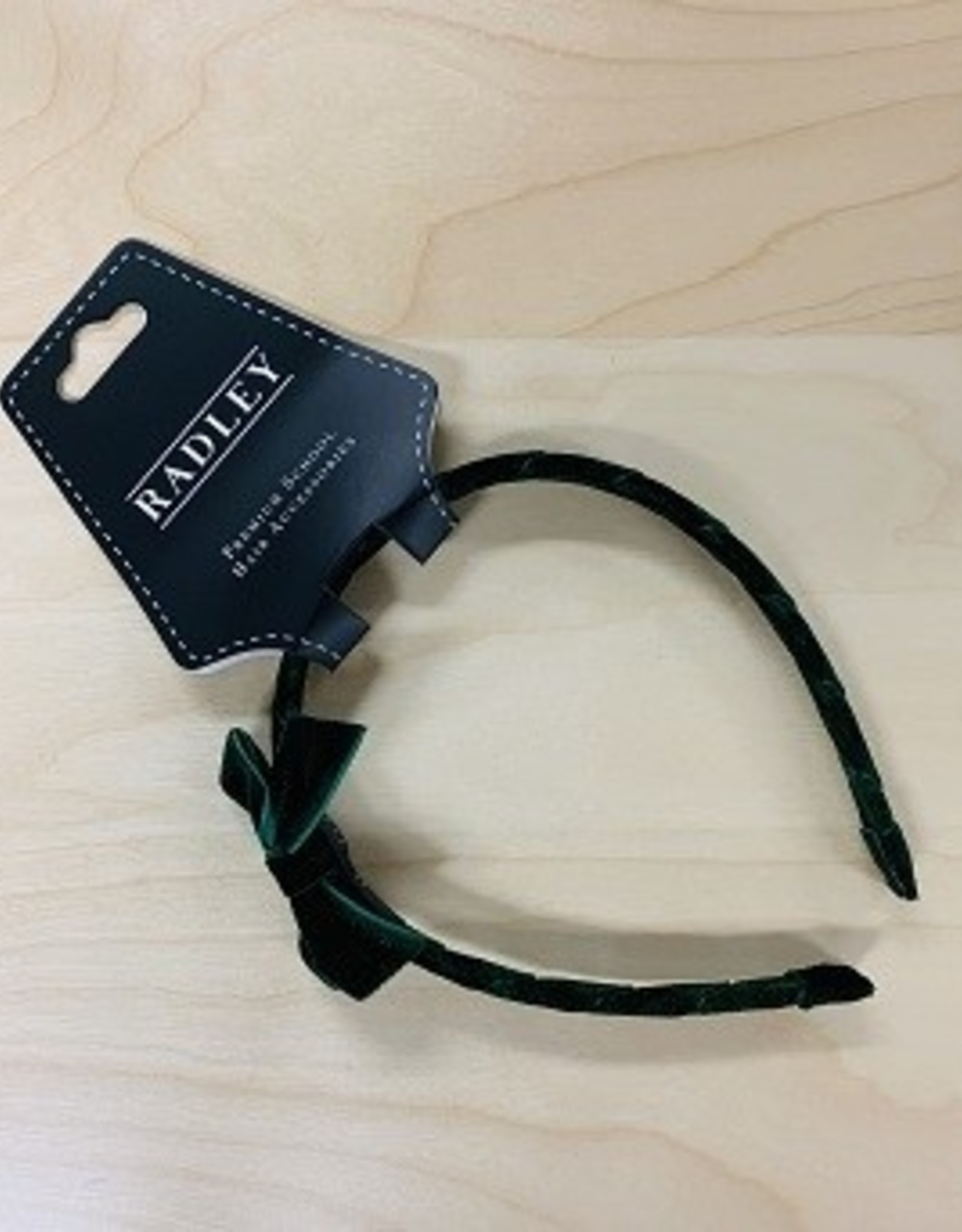 Headband - Bow Velvet Green