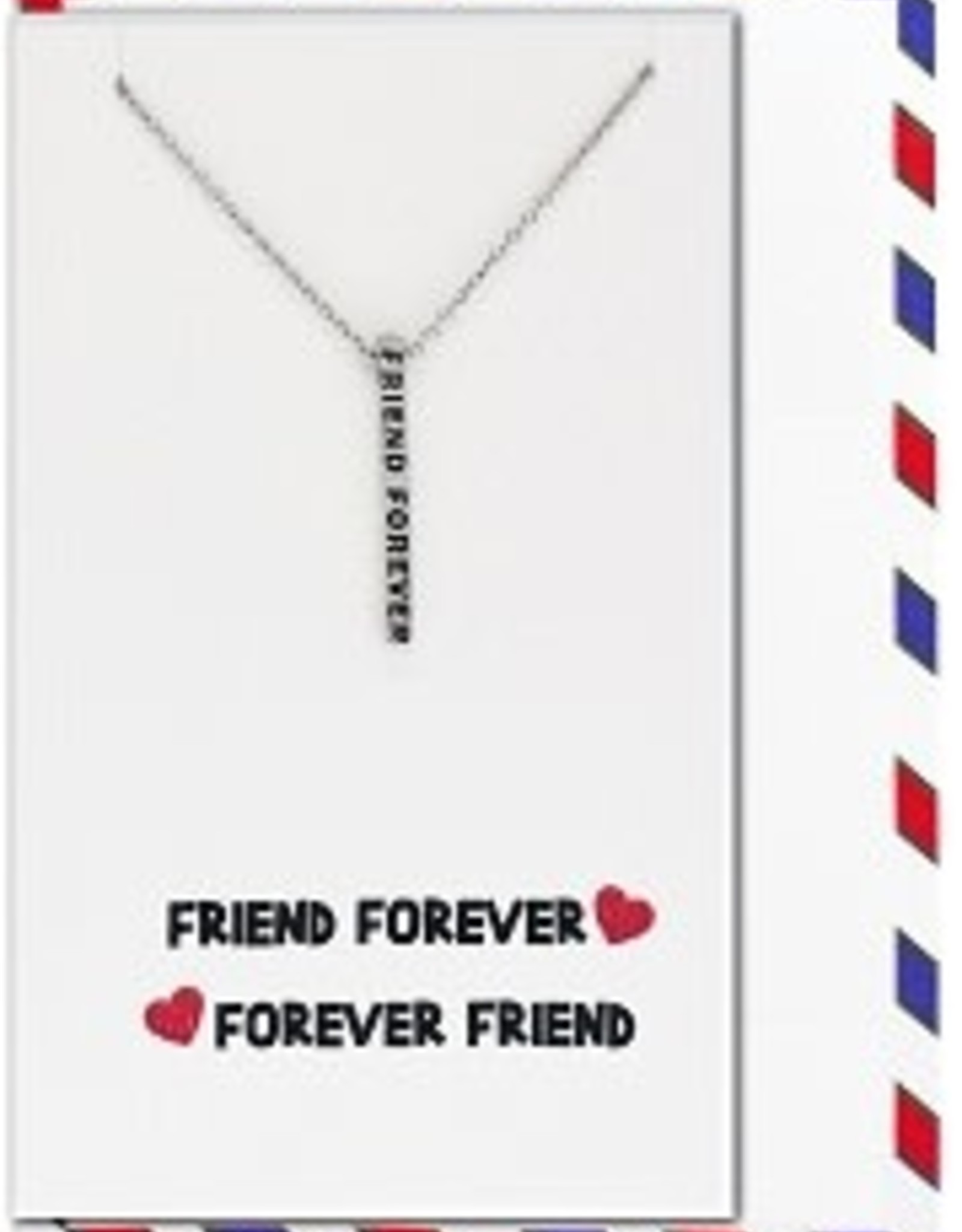 Necklace Pewter Friends - CLEARANCE