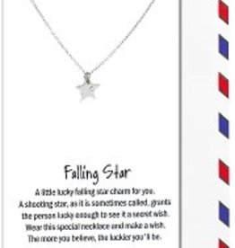 Necklace Pewter Star