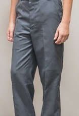 Grey Dress Pants Adjustable Waist Youth
