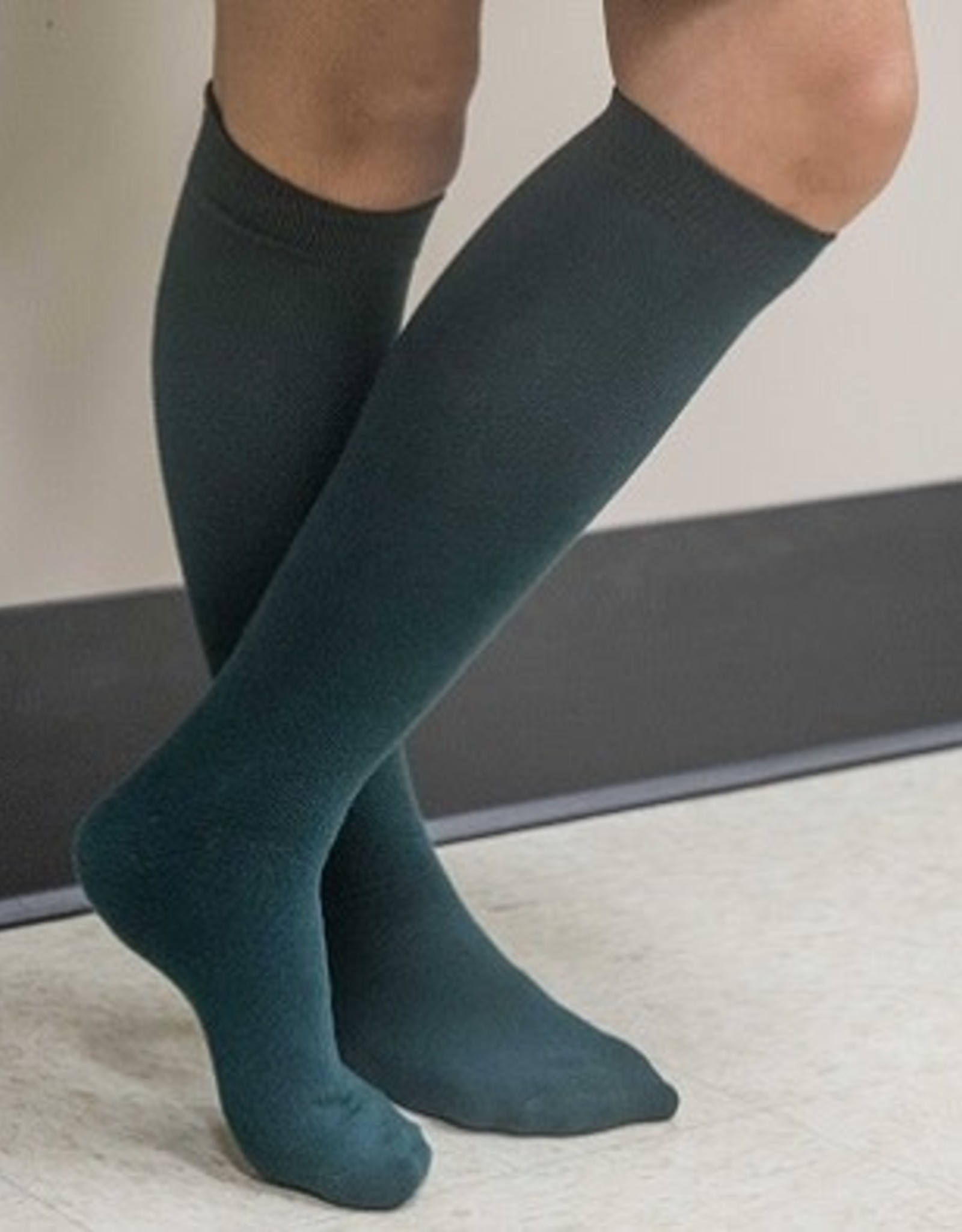 Green Knee Socks Girls