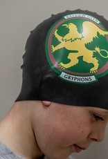 Swim Team Cap BLK GRYPHON