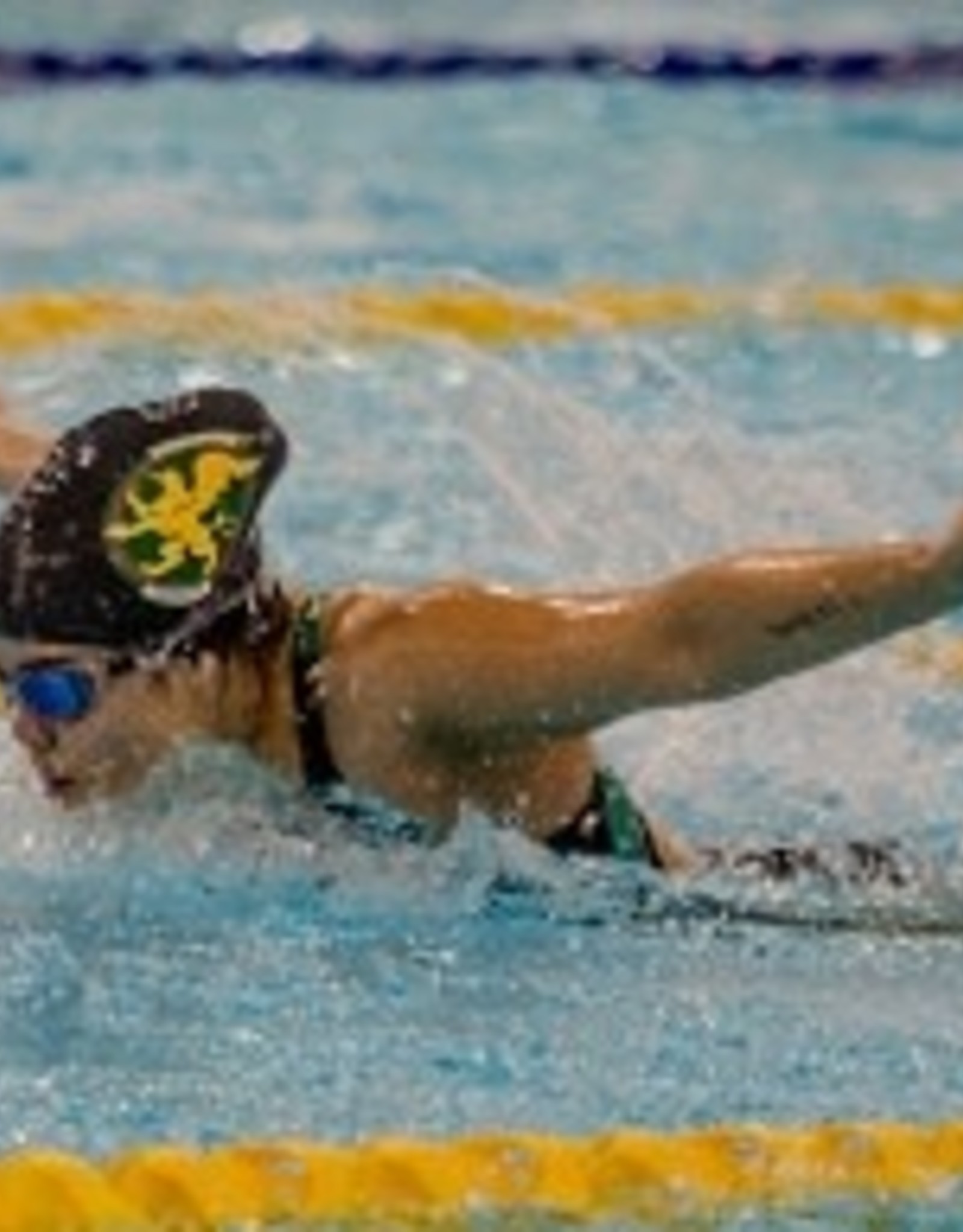 Swim Team Cap BLK GRYPHON