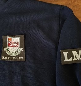 GRAD 1/4 ZIP SWEATSHIRT - YOUTH NAVY