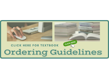 Textbook Ordering Guidelines