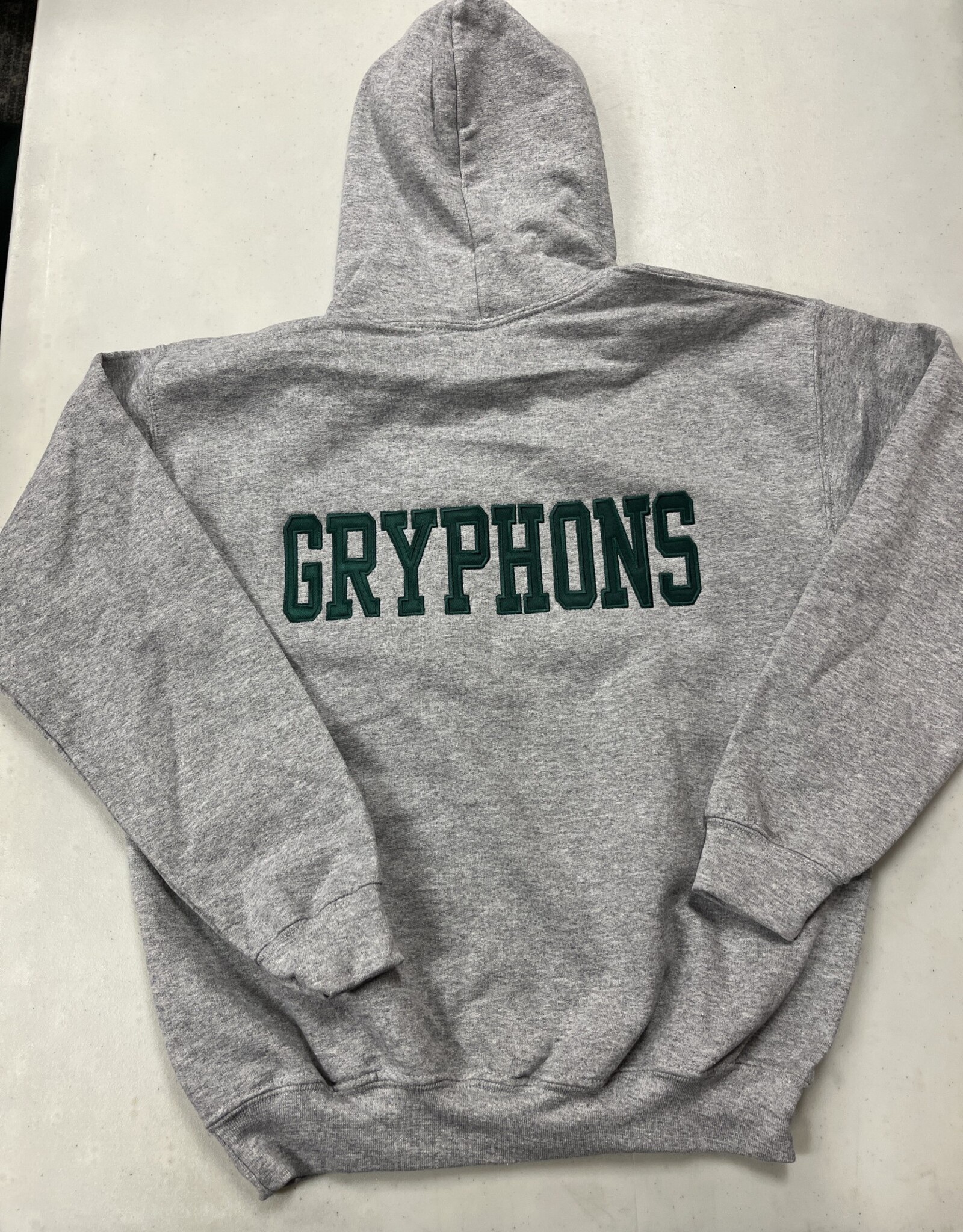 GREY GRYPHON HOODIE - LIMITED TIME -WITH GRYPHON LOGO