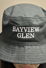 Bucket Hat - Black with white Bayview Glen