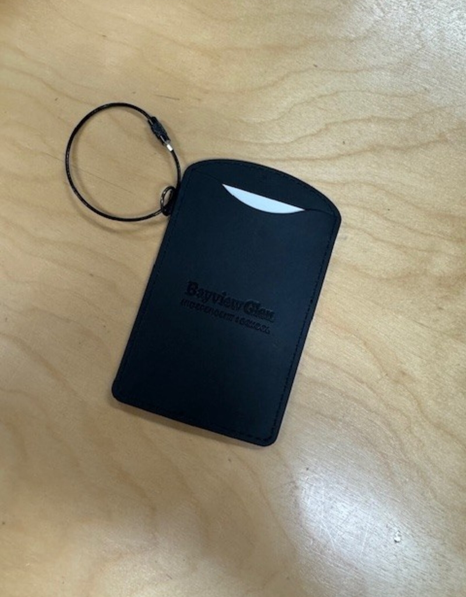 Bayview Glen Leather Luggage Tag