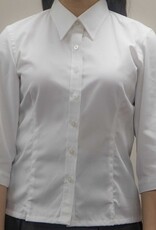 Girls Fitted 3/4 Sleeve Blouse Youth