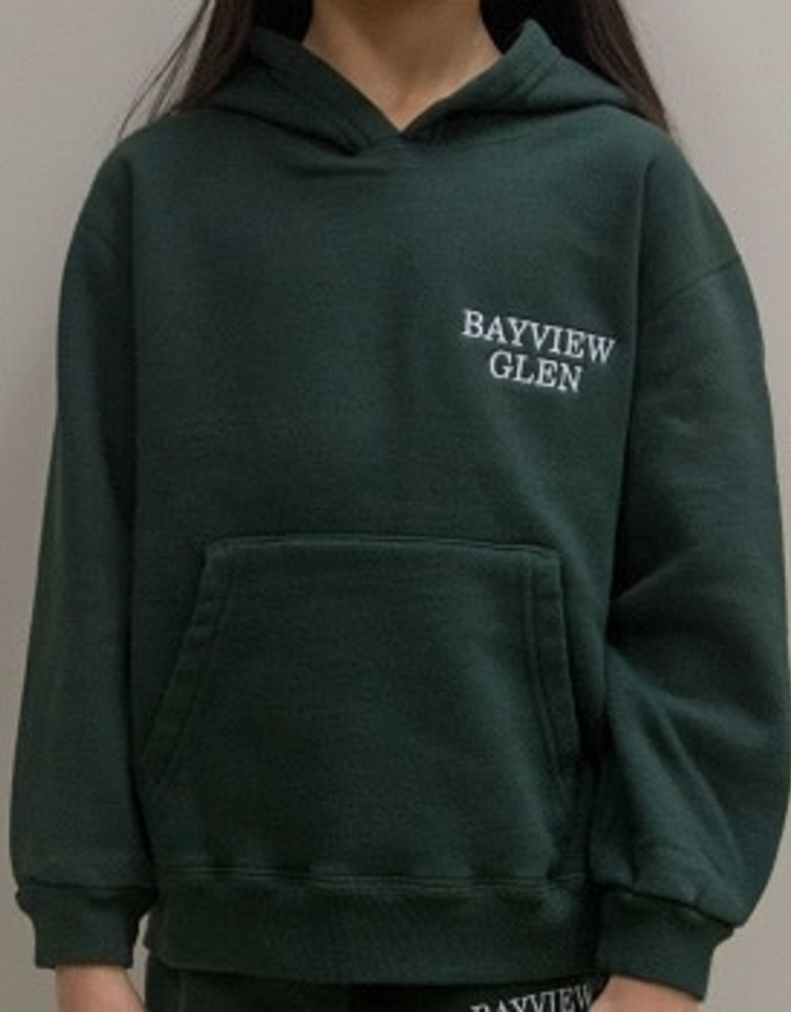 Green Hoodie Child & Youth