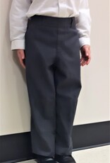 Grey Dress Pants Elastic Pull On Child