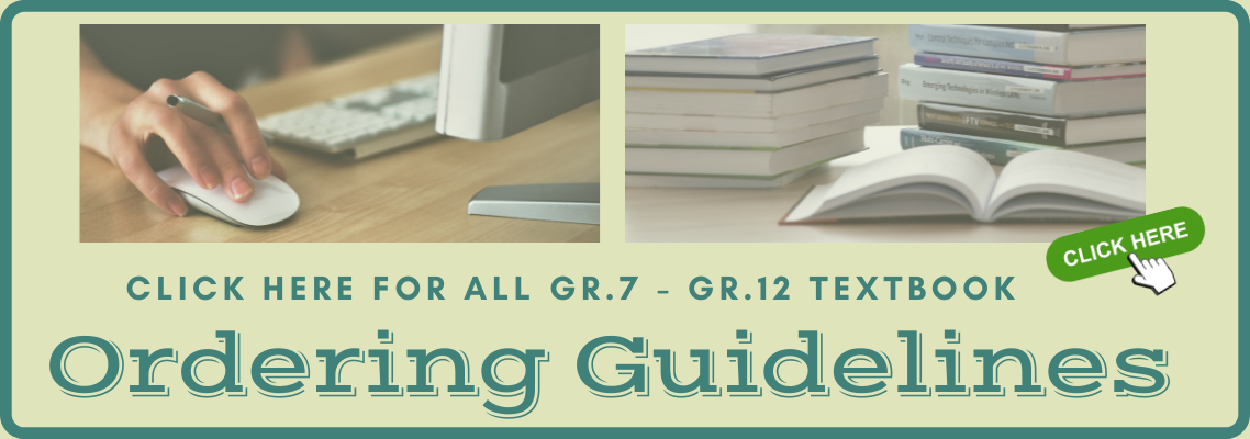 Textbook Order Guidelines