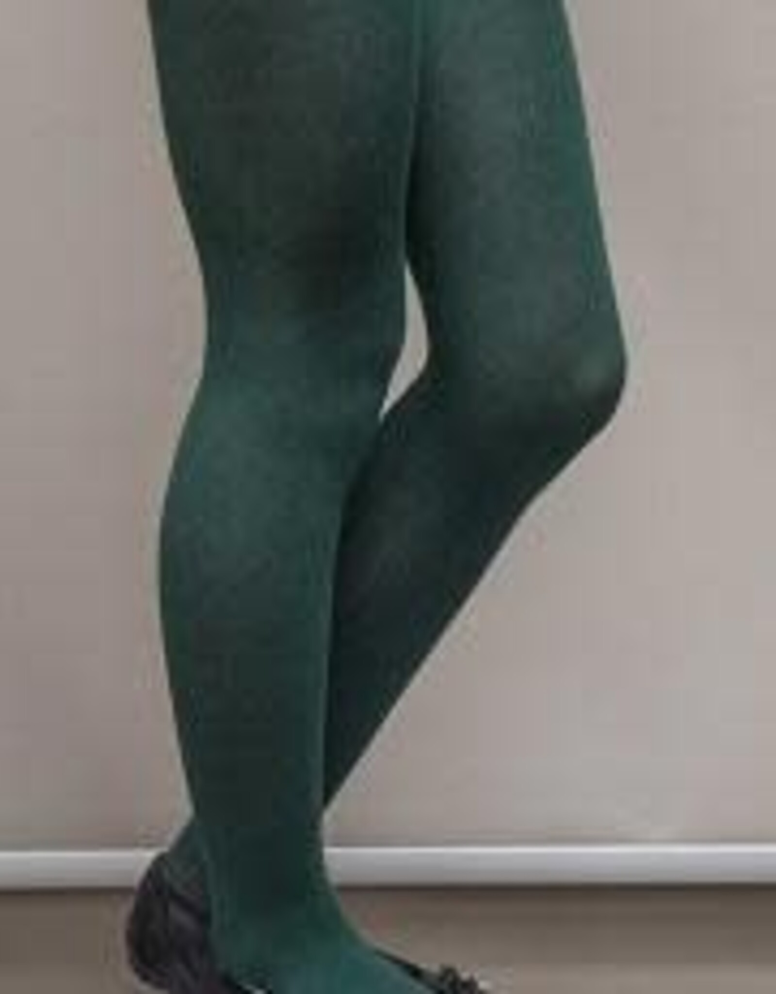 Green Tights Cotton Girls - 2 in a pack