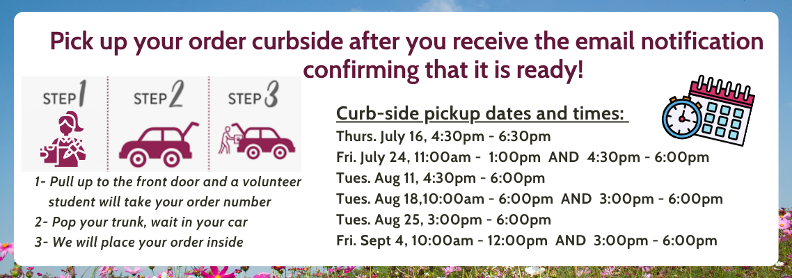 curbside pick up dates