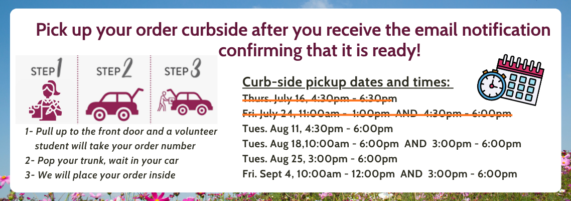 curbside pick up dates