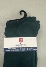 Green Knee Socks Adult - 3 in a pack