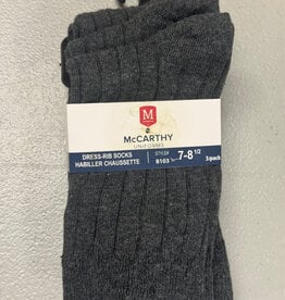 Grey Pant Socks Youth - 3 in a pack