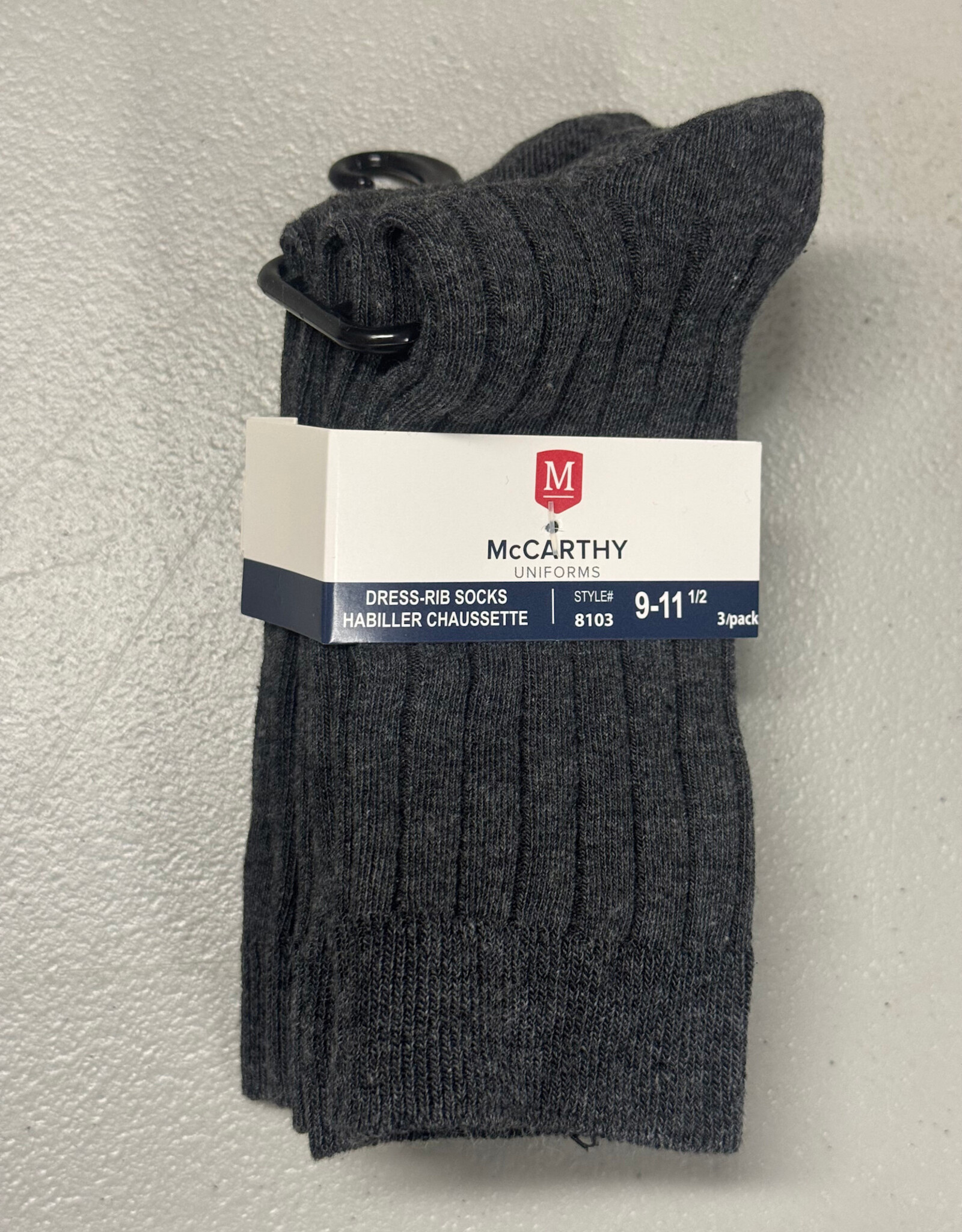 Grey Pant Socks Adult - 3 in a pack