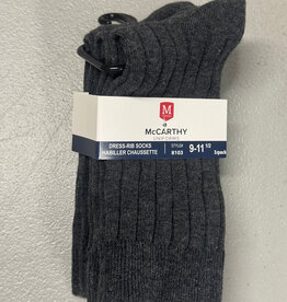 Grey Pant Socks Adult - 3 in a pack