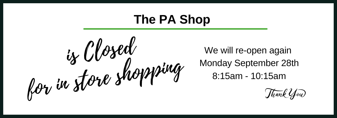 shop closed