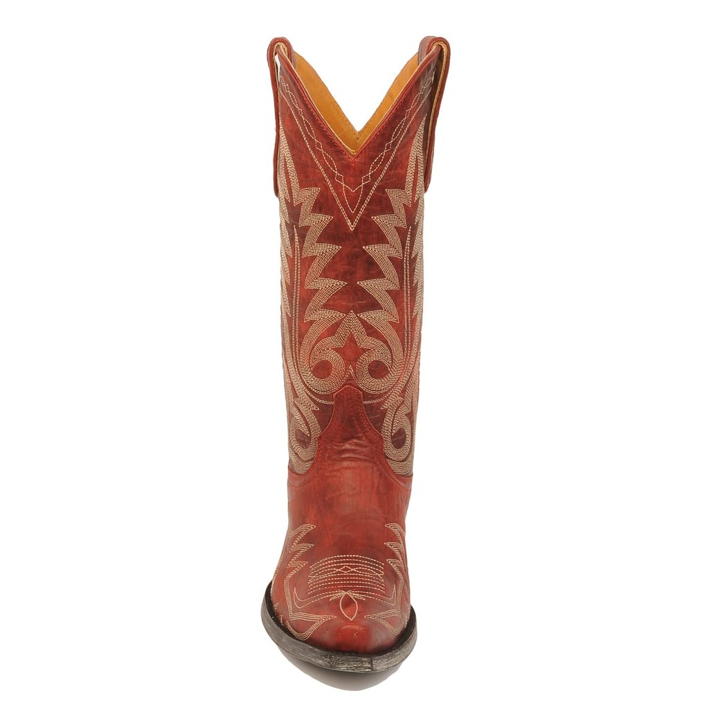 L 903-25 OLD GRINGO BELINDA VESUVIO RED COWGIRL BOOTS (sintino) 