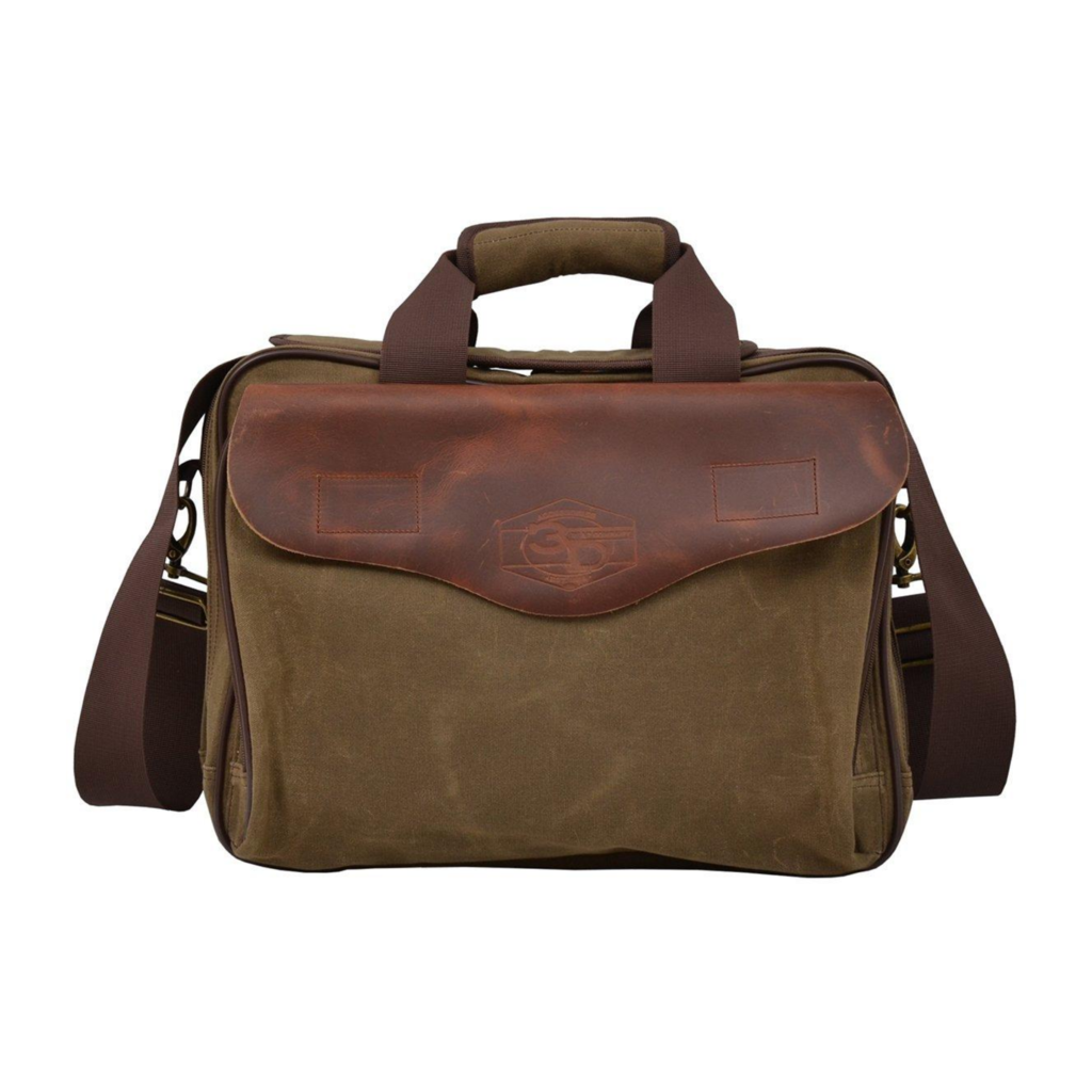 western leather briefcase