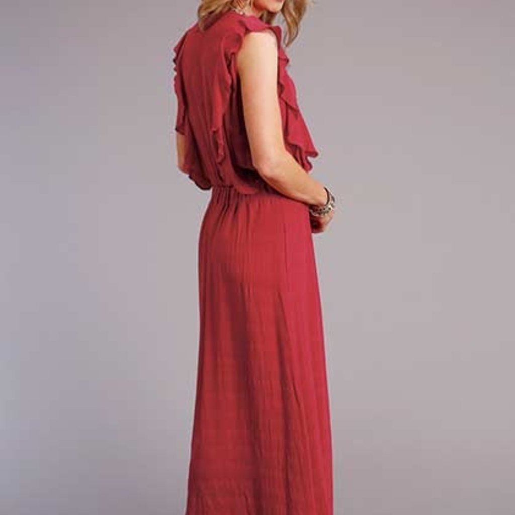 western red gown