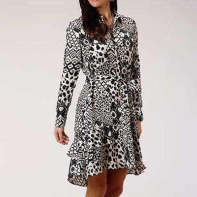 midi western dresses