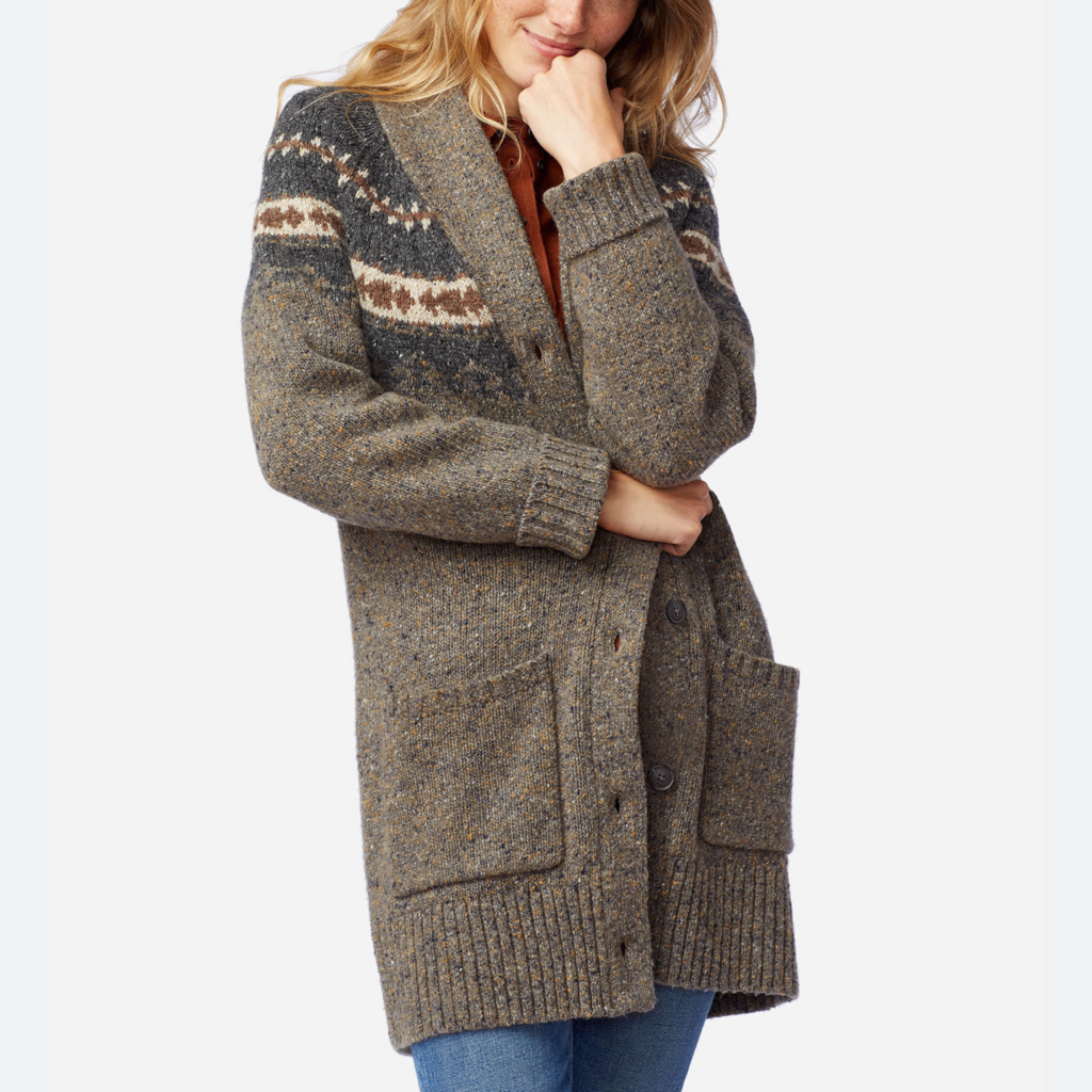 pendleton long cardigan