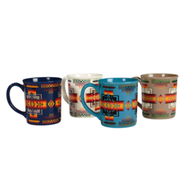 Pendleton Ceramic Mug Set of 4 | Chief Joseph