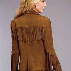 Stetson Stetson | Leather Fringe Jacket | Brown