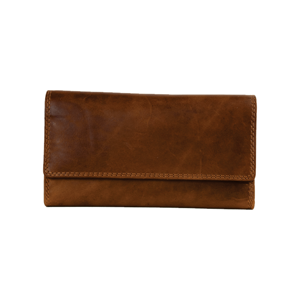 Rugged Earth Rugged Earth | Ladies Leather Wallet | Brown