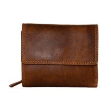 Rugged Earth Rugged Earth | Brown Mid Size Leather Wallet | Brown