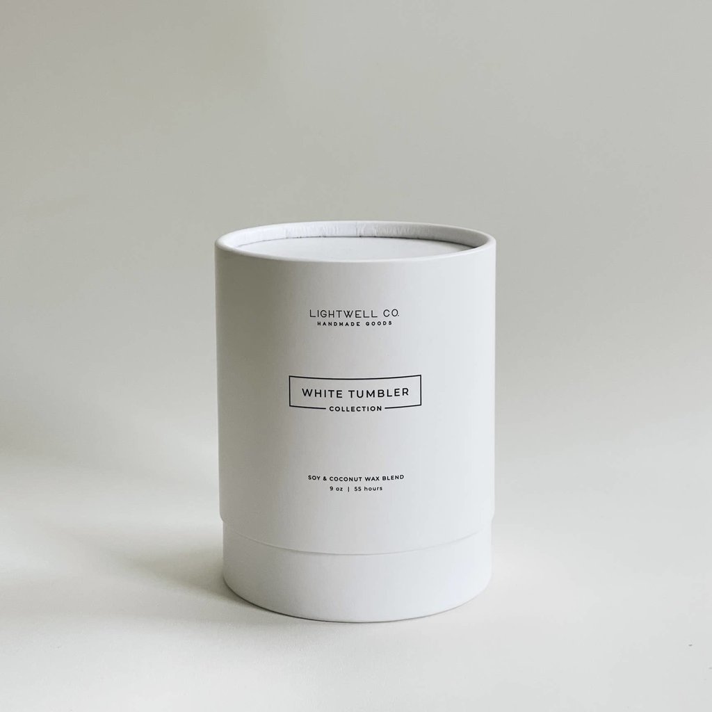 Lightwell Co. Lightwell Co. | White Tumbler Candle | Northern Forest