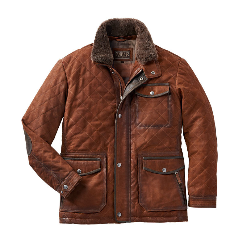 Madison Creek Outfitters Sedona Waxed Goat Suede Jacket