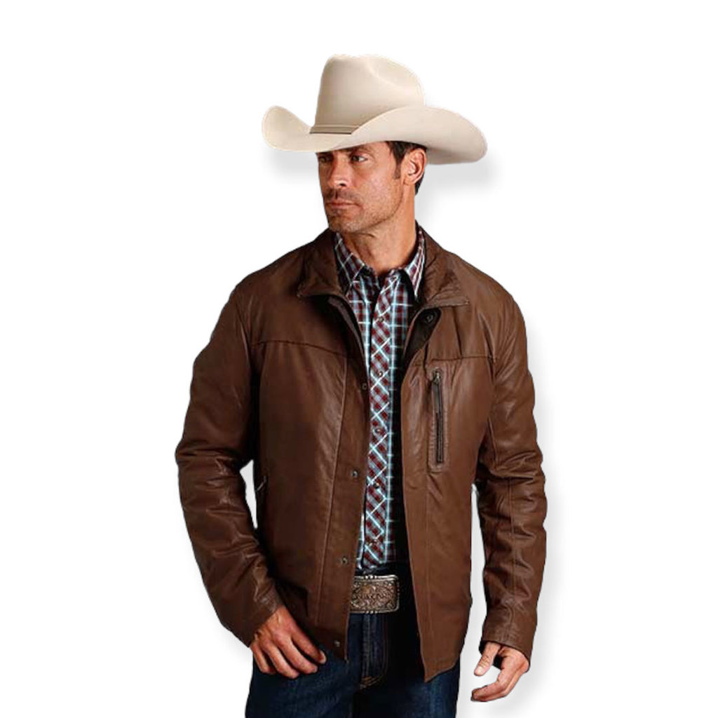 Stetson | Burnished Lamb Leather Jacket | Head West Bozeman - Head