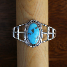 Native Images Sterling Turquoise Cuff Bracelet
