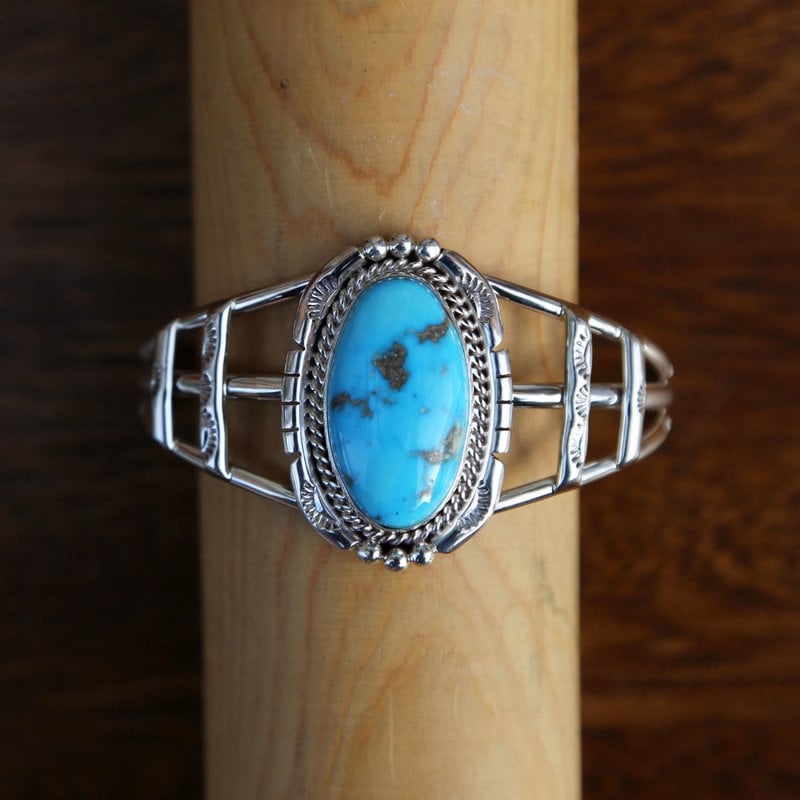 Native Images Sterling Turquoise Cuff
