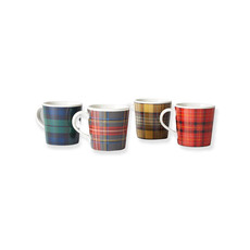 Pendleton Pendleton | Tapered 12oz Mug Set of 4 | Tartan Collection