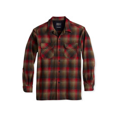 Pendleton Pendleton | Board Shirt | Brown/Red Plaid