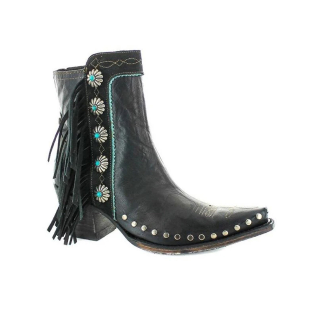 Toddler black fringe clearance boots