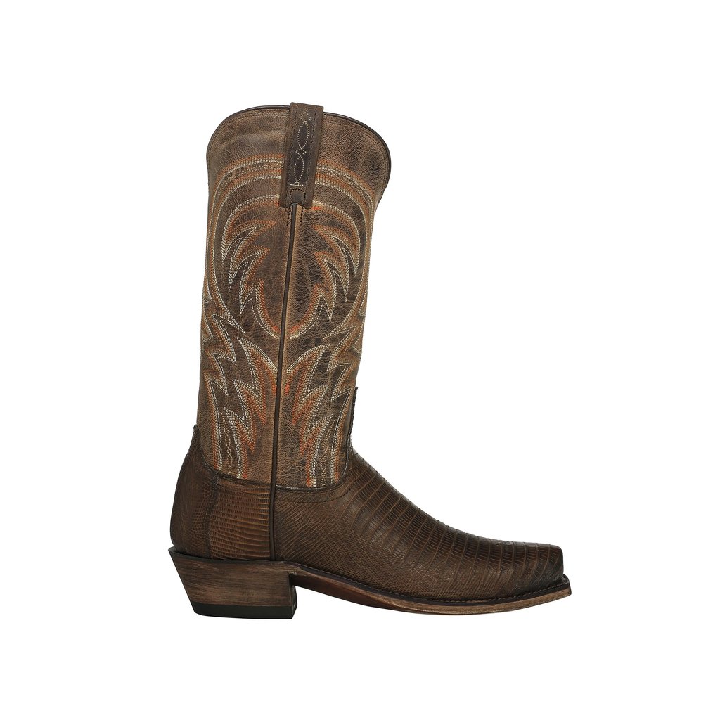 Lucchese Lucchese | Percy Lizard Boot | Antique Tan