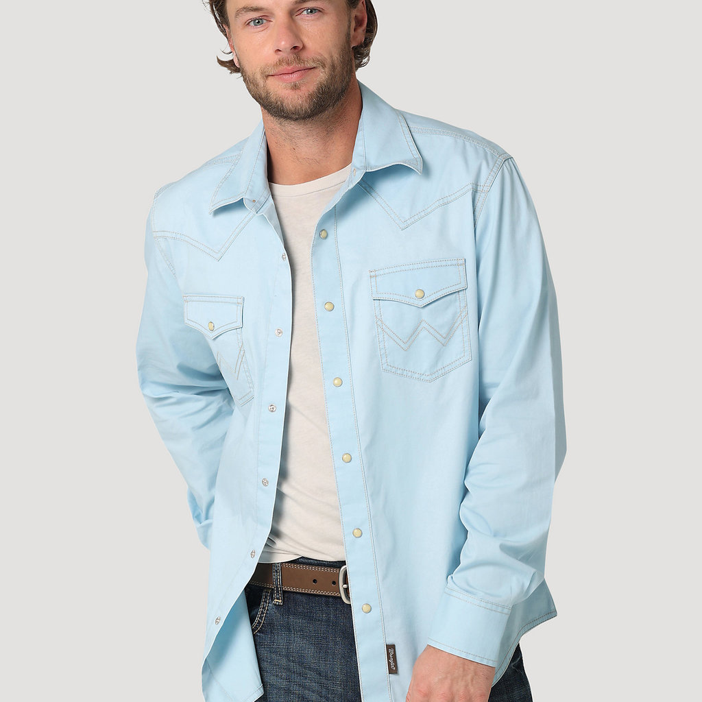 Wrangler Wrangler Retro® Premium Western Snap Shirt