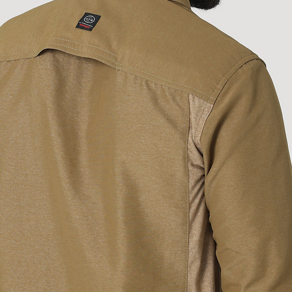 Wrangler | ATG X Long Sleeve Shirt | Tan | Head West Bozeman - Head West