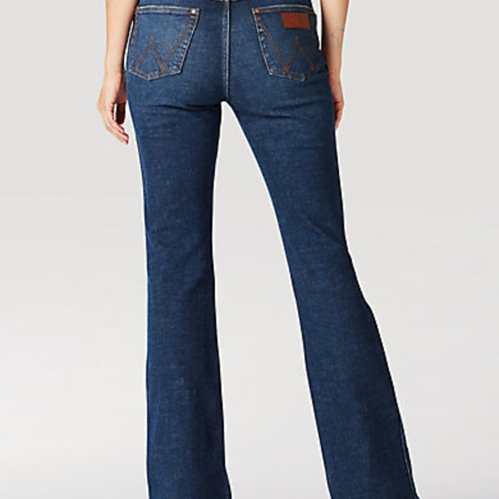 Wrangler Women's High Rise Retro Flare Helen Jeans