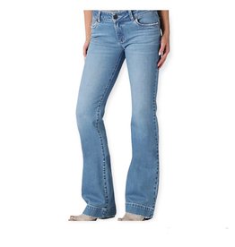 Wrangler Retro® Mae Wide Leg Trouser Jean | Hallie