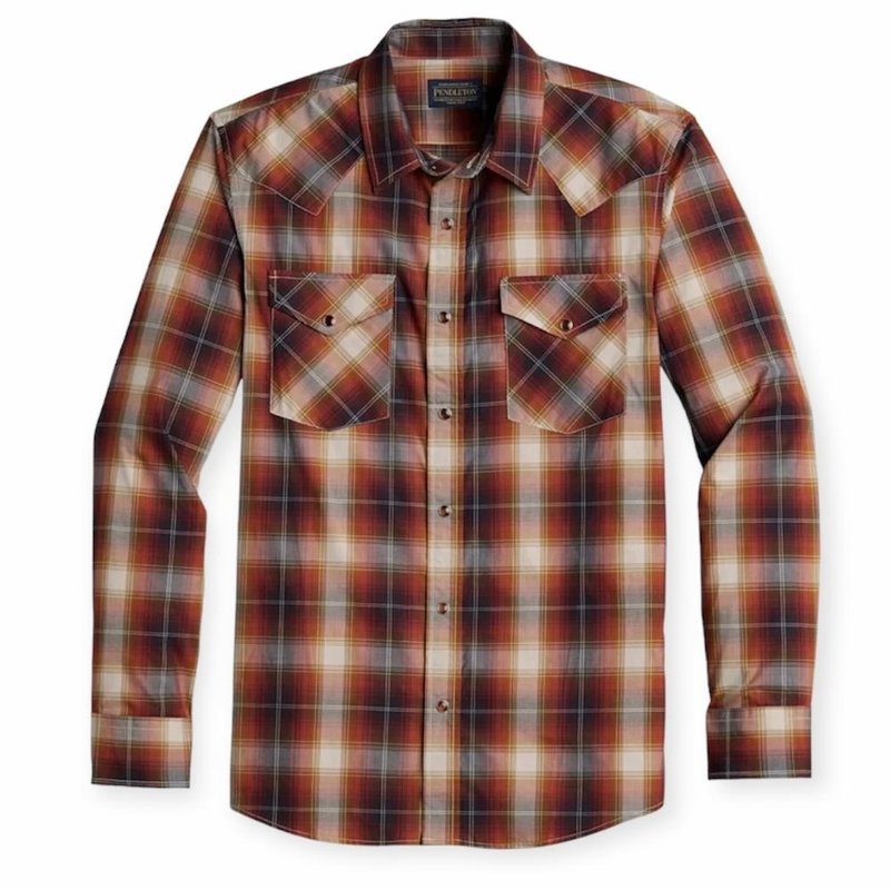 Pendleton Bishop Shirt - Long Sleeve | Copper