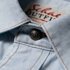 Schaefer Outfitter Schaefer Outfitter | Jesse Western Shirt | Light Wash