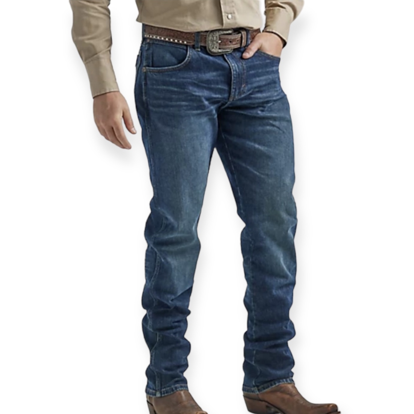 Wrangler Retro® Premium Slim Straight Jean | Blue Dasher | Head West - Head  West